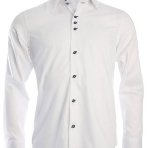 Men's Formal Shirt Men Italian Shirt Designer Great Quality Slim Fit White 10009